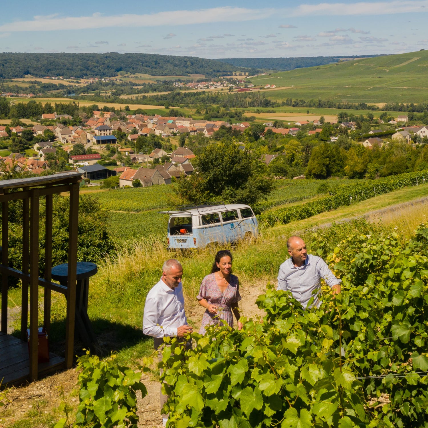 Discovery bay - The champagne route in a VW combi